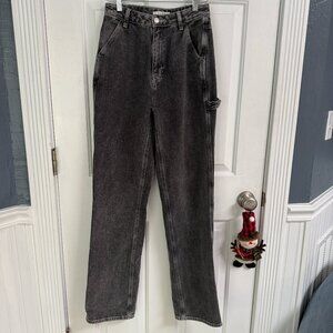Pacsun 90s Boyfriend Carpenter Dark Grey Pants
